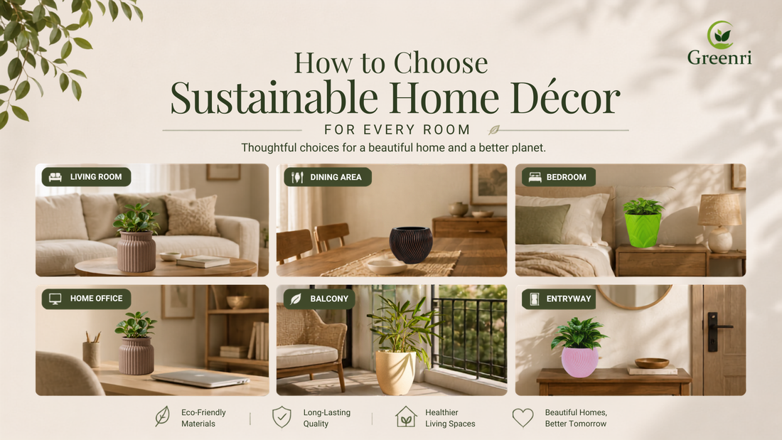 Sustainable home decor ideas for every room