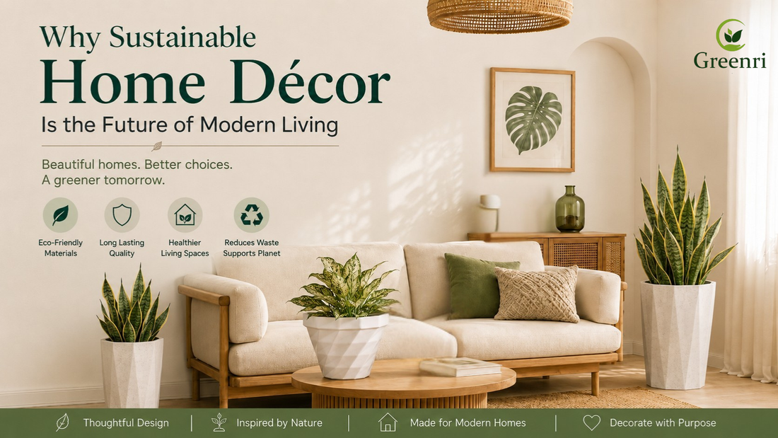 Sustainable home decor for modern living