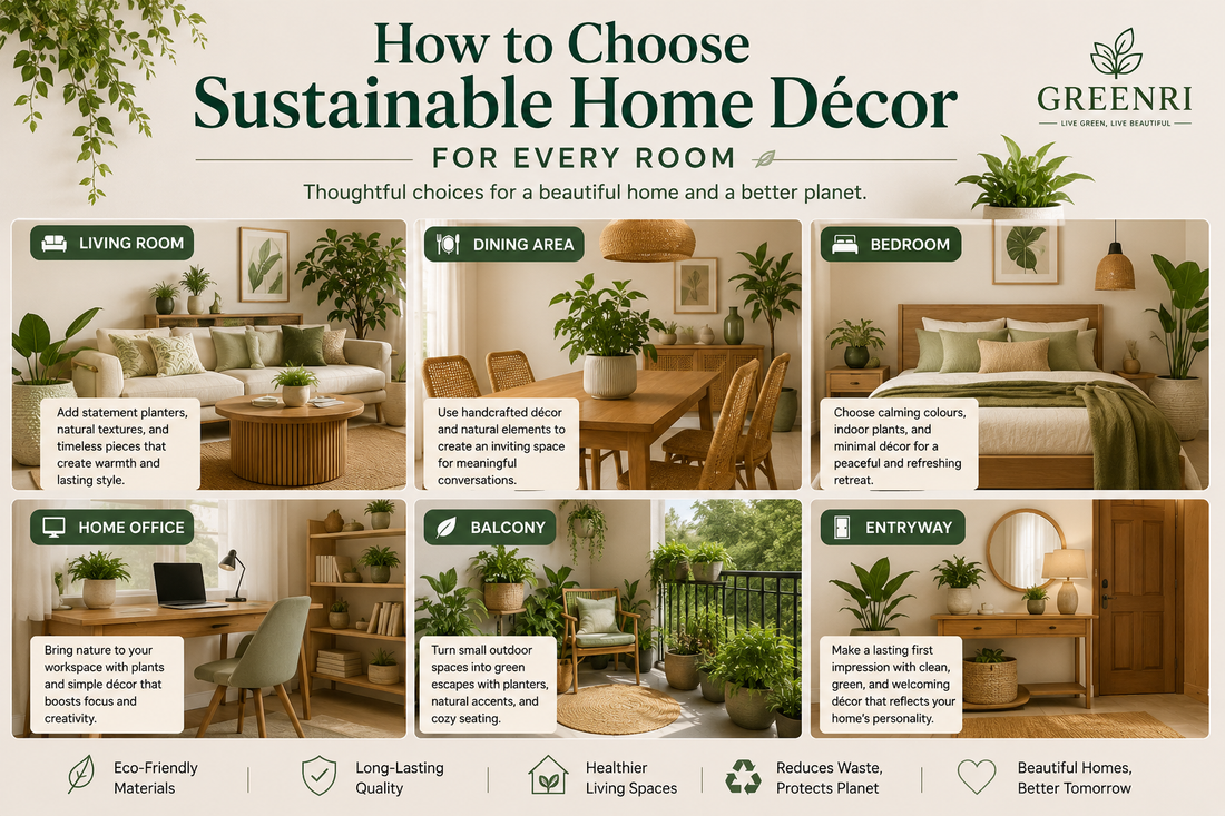 How to Choose Sustainable Home Décor for Every Room: A Complete Room-by-Room Guide