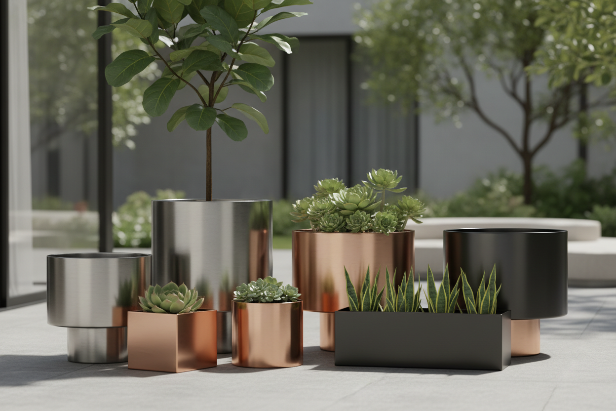 Metal Planters