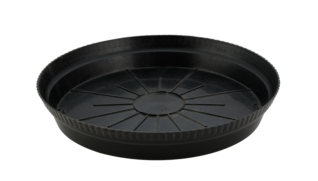 Planter Round Plates BLACK