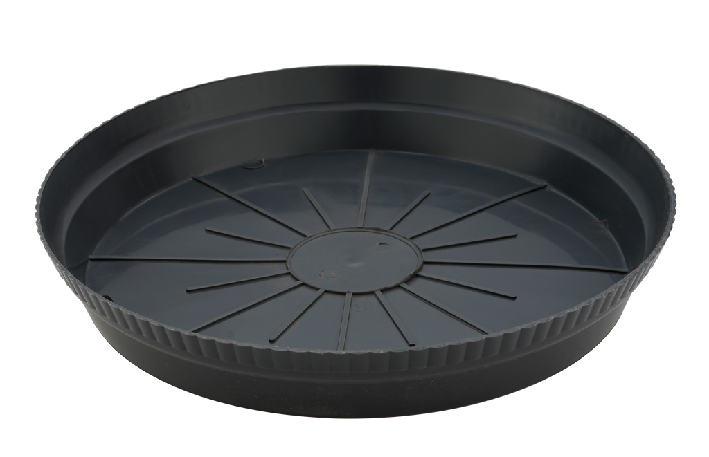 Planter Round Plates BLACK