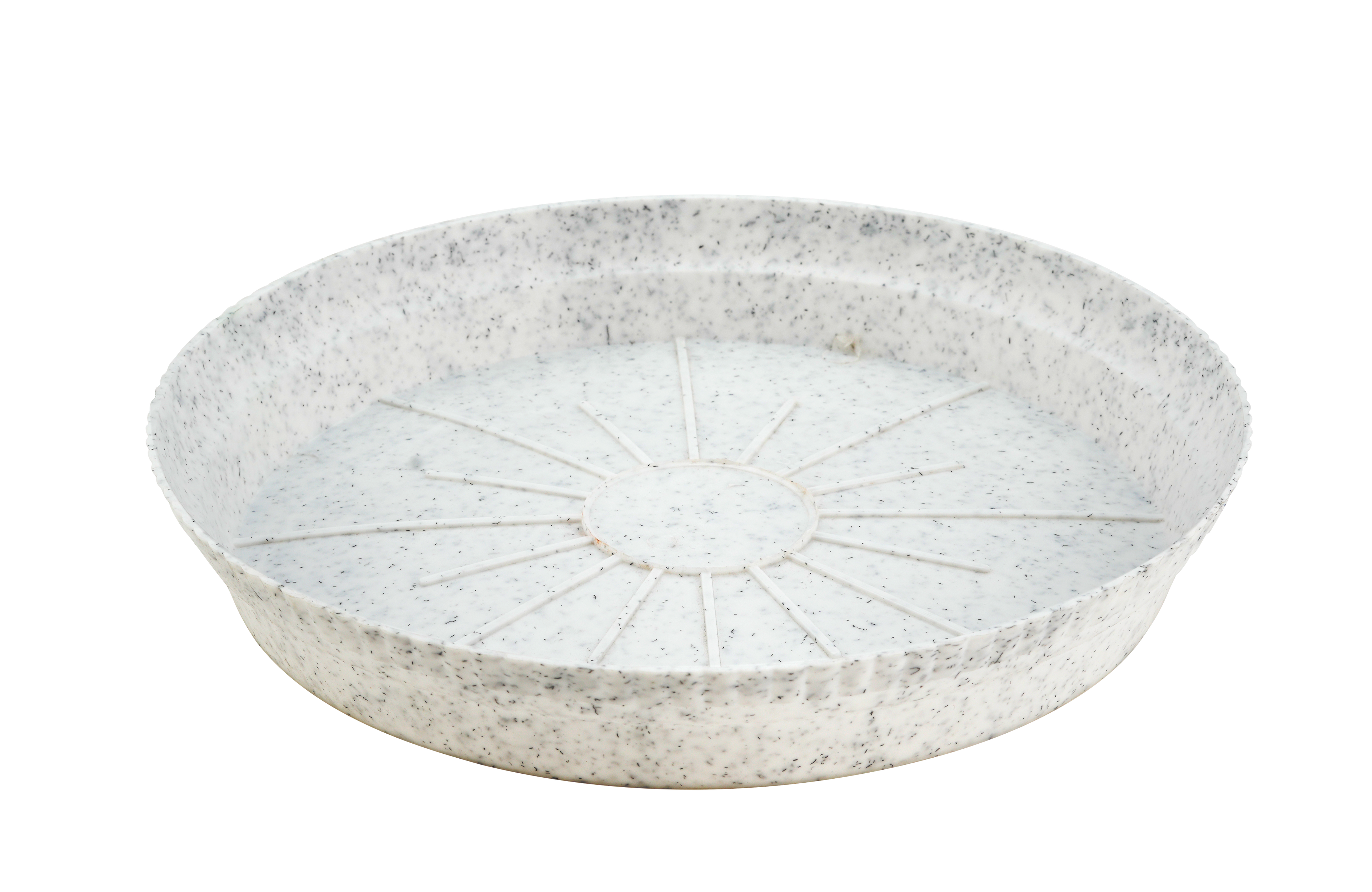 Planter Round Plates MILKY