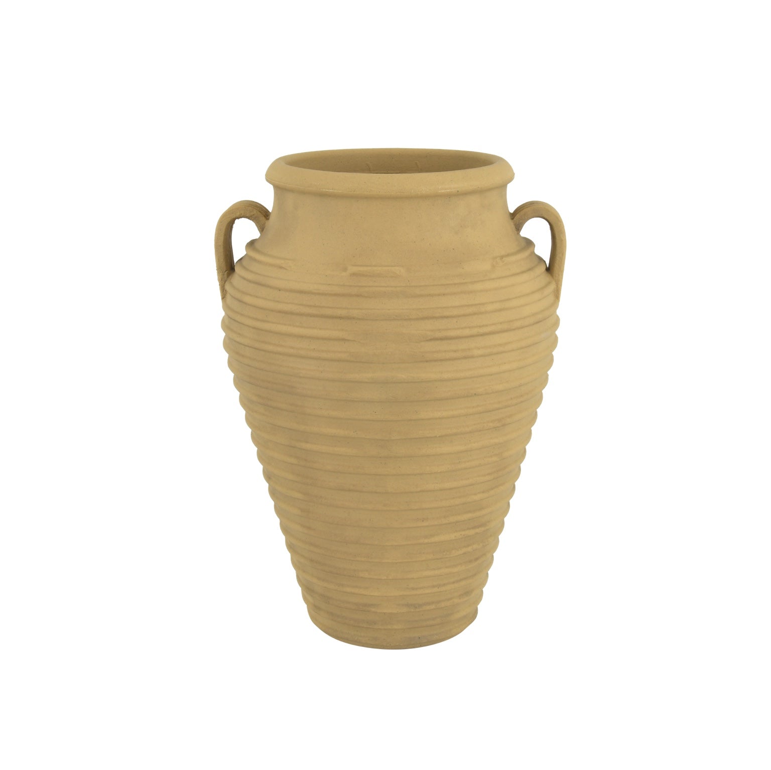 Pushpdan Rekha heritage planter by Greenri in Barley Beige